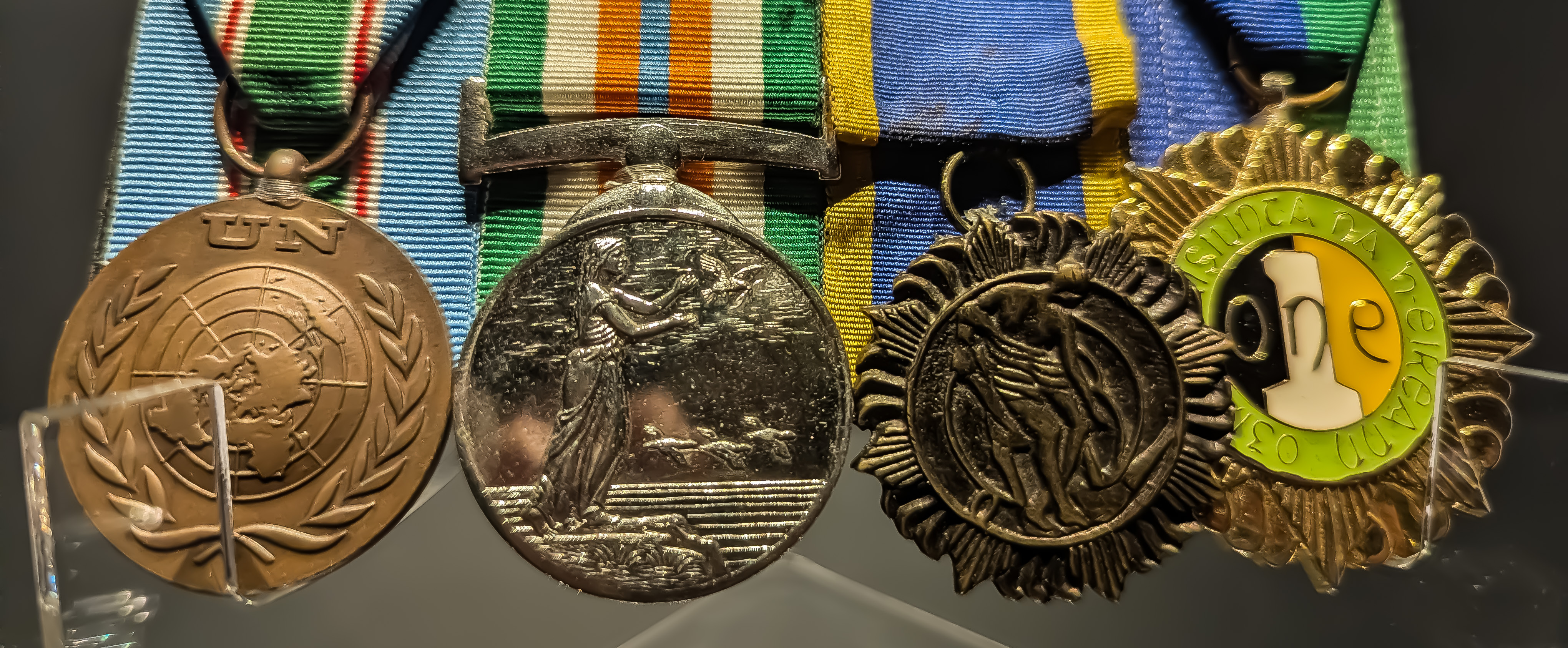 Photograph of medals
